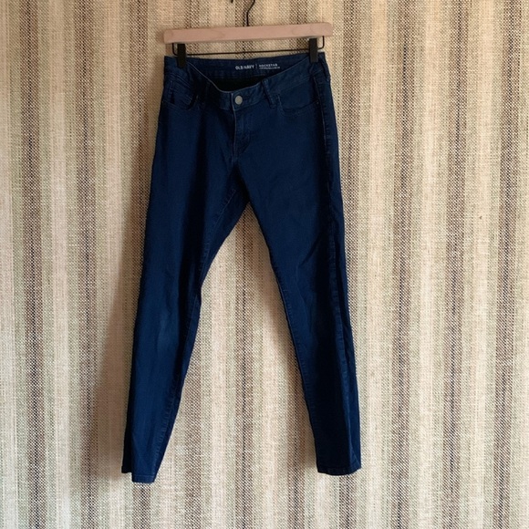 Old Navy Denim Skinny Jeans Size 6 Short Women Style Bottom Pants Clothing Blue - Picture 1 of 4